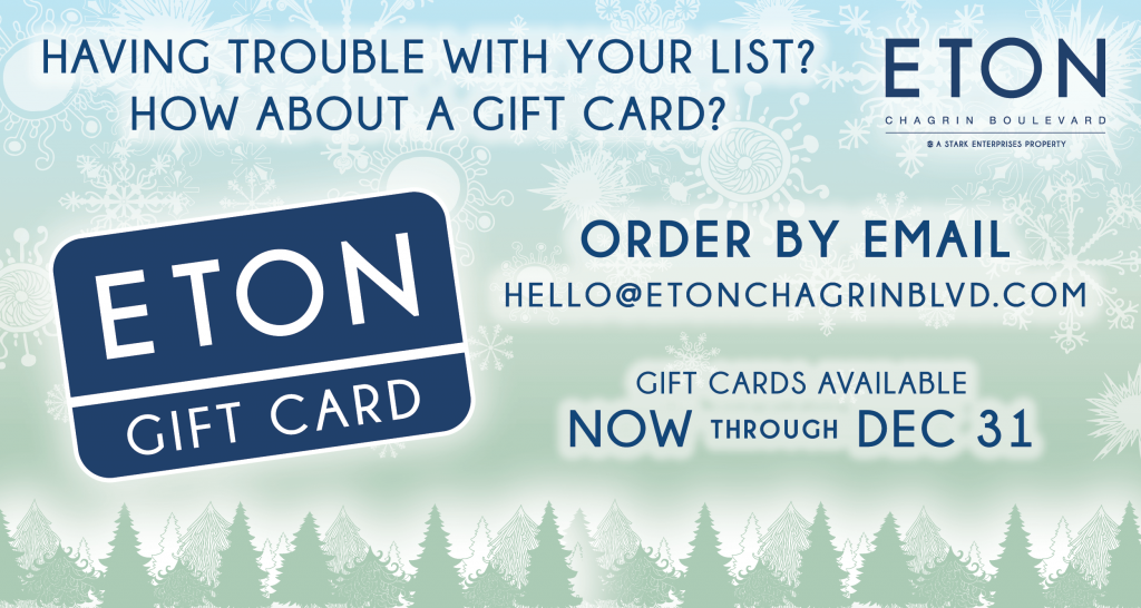 Eton Chagrin Boulevard Eton Chagrin Boulevard Experience The